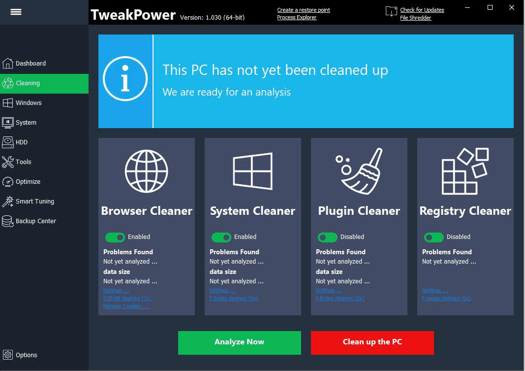 TweakPower 2.042 for windows instal